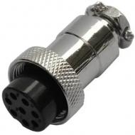 Коннектор Profix MIC 328 big "гнездо" под кабель 8pin d-20 мм (P300472)