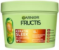 Маска Garnier Fructis для разглаживания и придания блеска пушистым и сухим волосам Keratin Sleek 370 мл