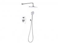 Душевая система AiM скрытого монтажа белая DG203-1 frosted white