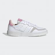 Кроссовки женские зимние Adidas SUPERCOURT W EF9219 р.37 1/3 белые