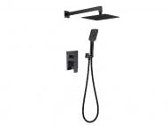 Душевая система AiM скрытого монтажа черный матовый DG205 matte black