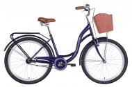 Велосипед Dorozhnik 26" 17"(43 см) AQUAMARINE OPS-D-26-137 темно-фиолетовый