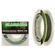 Шнур GLADIATOR 100м 0,1мм 13кг зеленый