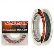 Шнур GLADIATOR 100м 0,1мм 6кг серый