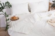 Комплект постельного белья 2.0 Евро молочный Ecotton
