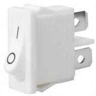 Переключатель клавишный без подсветки Profix KCD1-12-101 ON-OFF 2pin 6A 250V P301133W