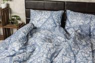 Комплект постельного белья 2.0 Евро серый Ecotton