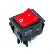 Переключатель клавишный с подсветкой Profix KCD2-201N-B ON-OFF 4pin 30A 250V P301153-1
