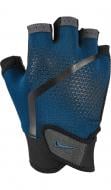 Перчатки для фитнеса Nike MEN'S EXTREME FITNESS GLOVES N.000.0004.486 р. S синий