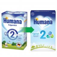 Суха молочна суміш Humana для подальшого годування 2 600 г 4031244780959