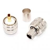Коннектор обжимной Profix UHF под кабель RG-8 латунь (P300104)
