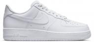 Кроссовки мужские демисезонные Nike AIR FORCE 1 '07 CW2288-111 р.40 белые