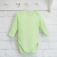 Боди унисекс Blanka р.68 зеленый 110181