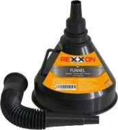 Воронка Rexxon пластиковая 120 мм с гибким шлангом черный