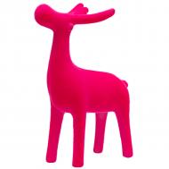 Елочная игрушка Devilon Олень 20 см розовый 004737