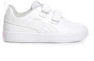 Кроссовки демисезонные Puma COURTFLEX V2 V INF PEACOAT-HIGH RISK 37154404 р.20 белые