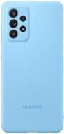 Чехол-накладка Samsung для Galaxy A52 Silicone Cover Blue (EF-PA525TLEGRU)