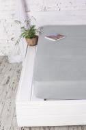 Простынь на резинке 160x200 см серый Ecotton Простынь на резинке 160x200 см серый Ecotton