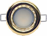 ВИТРИНА! Светильник точечный Светкомплект AG61 G/WH GU5.3 золотой