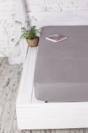 Простынь на резинке 180x200 см кварц Ecotton Простынь на резинке 180x200 см кварц Ecotton