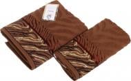 Набор полотенец Tiger 2 шт. коричневый Karna