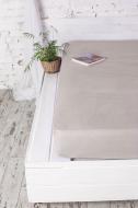 Простынь на резинке 180x200 см шампань Ecotton Простынь на резинке 180x200 см шампань Ecotton