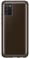 Чехол-накладка Samsung Soft Clear Cover Black (EF-QA025TBEGRU) для Samsung A02s (A025)