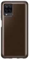 Чохол-накладка Samsung для Galaxy A12 Soft Clear Cover Black (EF-QA125TBEGRU)