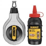 Шнур разметочный DeWalt DWHT47408-0 30 м в комплекте с меловым порошком