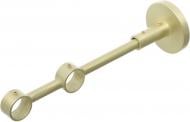 Держатель для карниза Gardinia Chicago закрытый 31484 двойной d20 мм золото полированное 1 шт.