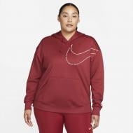 Джемпер Nike W NK TF HBR GRX AL TM FC PO HD DD6464-690 р. XS малиновый