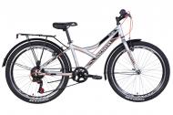 Велосипед 24" Discovery FLINT чорно-червоний із сірим OPS-DIS-24-230