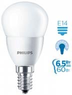 Лампа світлодіодна Philips ESS Candle 6,5 Вт P45 матова E14 220 В 4000 К