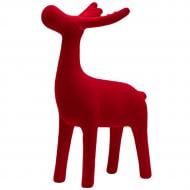 Игрушка на елку Китай Олень 20 см красный красный 004706