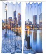 Фотоштора  Вечерняя набережная 142x270 см 2 шт. Walldeco