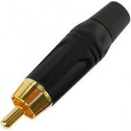 Коннектор Profix RCA черный (P300136-1BK)