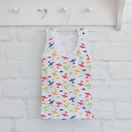 Майка для хлопчиків Blanka Літаки р.98 білий 110197