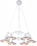 Люстра потолочная Arte Lamp A6473LM-6WH Anna 6x40 Вт E27 белый