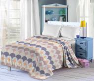 Покрывало 721455 150x220 см Ecotton разноцветный принт