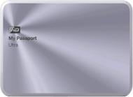 Зовнішній жорсткий диск Western Digital My Passport Ultra Metal Edition 1 ТБ 2,5" USB 3.0 (WDBTYH0010BSL-EESN) silver