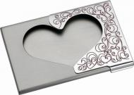 Визитница French с гравировкой в подарочной упаковки Cabinet