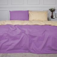 Наволочка Ranforce Elite Dino (12-0712+16-3310) 70x70 см бежевий/фіолетовий MirSon Наволочка Ranforce Elite Dino (12-0712+16-3310) 70x70 см бежевий/фіолетовий MirSon