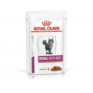 Консерва для котів із захворюваннями нирок Royal Canin V.D. Renal Beef 85 г