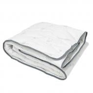 Одеяло шерстяное de Laine Merinos 200x220 см Luna белый с серым