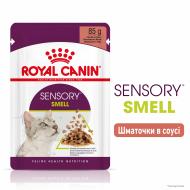 Корм для дорослих кішок для стимулювання нюхових рецепторів Royal Canin Sensory Smell в соусі 85 г