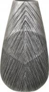 Ваза полігумова Metalic 25,5х12,5х46 см 46 см сіра YZ04626BL-1SI