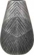 Ваза полігумова Metalic 22х11,5х35,5 см 35,5 см сіра YZ04626BL-2SI