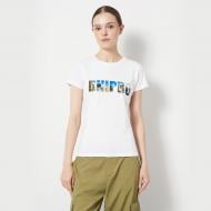 Футболка женская Sol's Imperial Women Dnipro коллаж DTF11502102/414XL р.XL белый