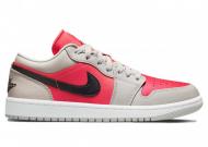 Кроссовки женские демисезонные Jordan AIR 1 LOW DC0774-060 р.36,5 малиновые