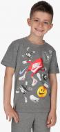 Футболка Nike OVERSIZED BOXY 86J150-GEH р.6 серый